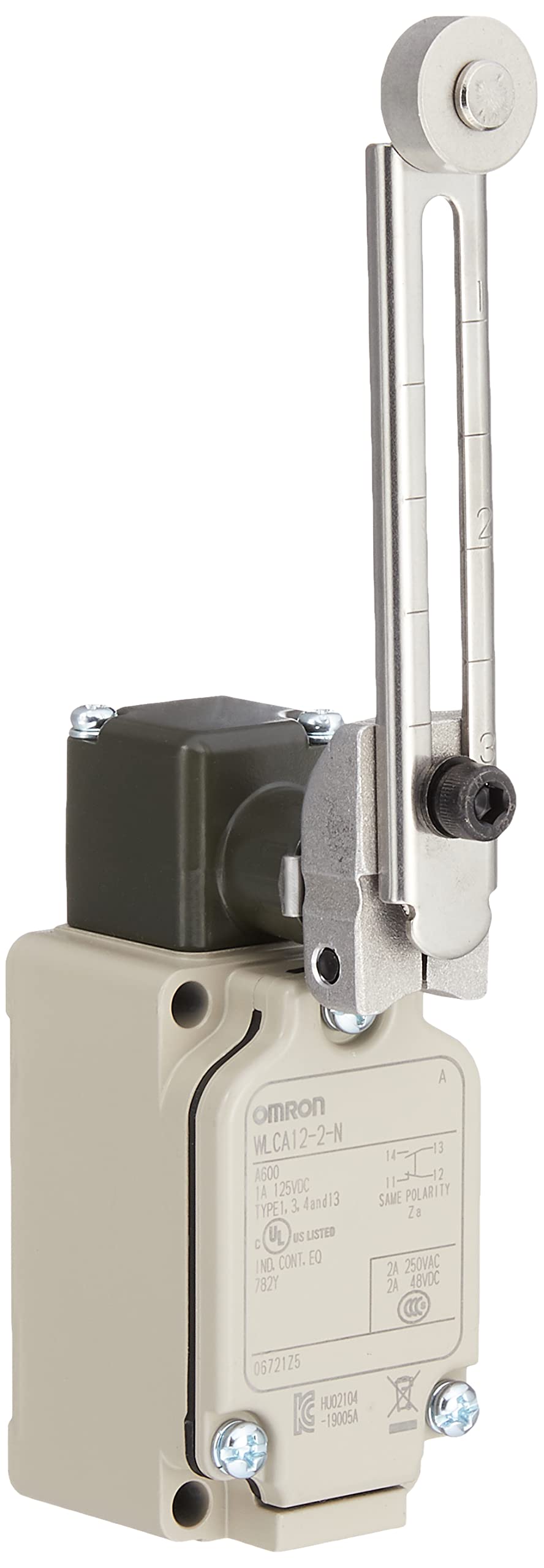 

Omron WLCA12-2-N 2-Circuit WL Type Limit Switch