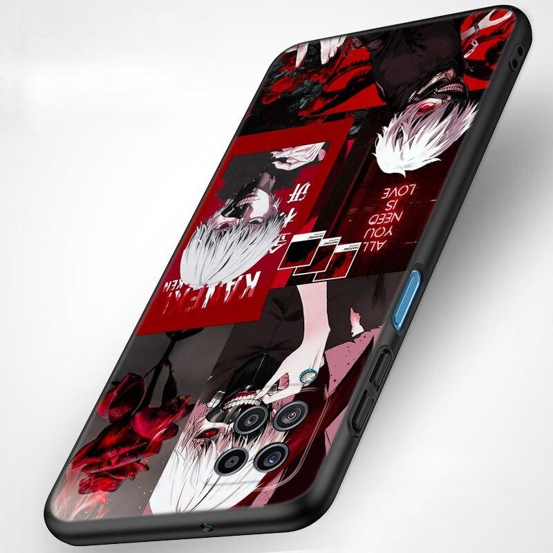 Tokyo Ghoul Anime Kaneki Ken Telefon Fall Für Samsung A21 A30 A50 A52 S A13 A22 A32 4G A23 a33 A53 A73 5G A12 A31 A51 A70 A71 A72