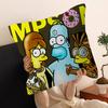 Cartoon The S-Simpsons Pillow Cushion Cover Pillowcase Living Room Sofa Home Decor