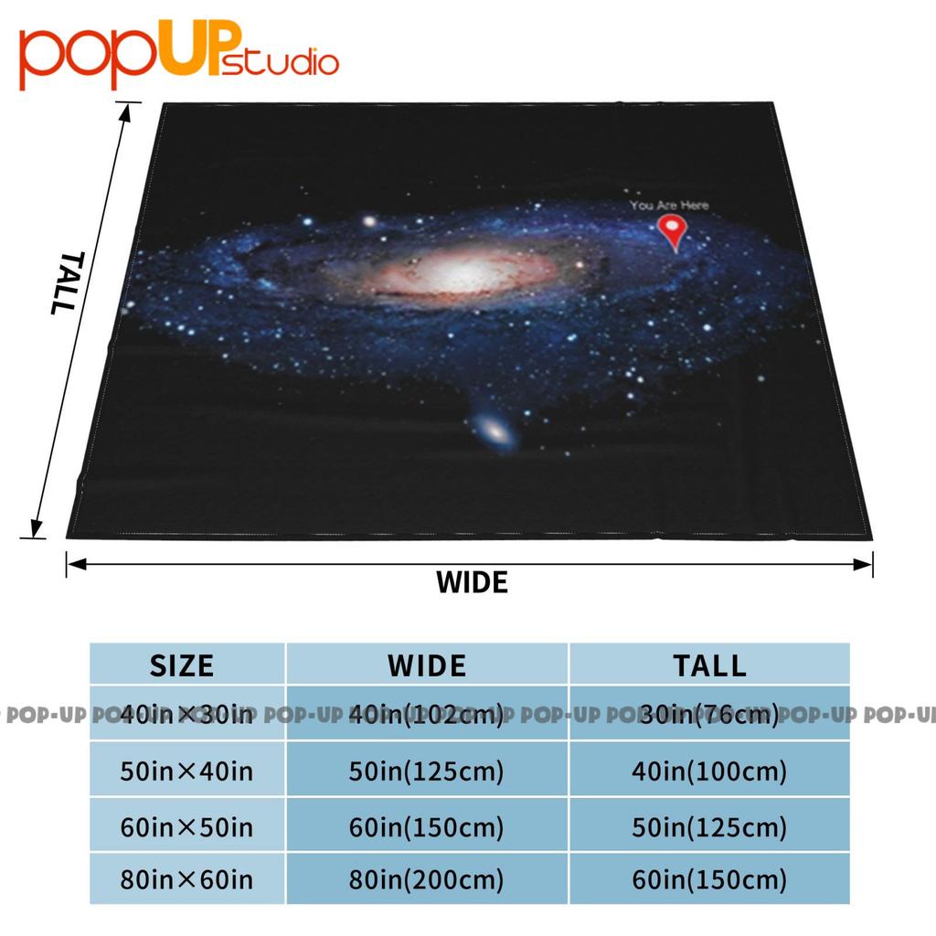 Mens You Are Here Space Map Stars Science Solar System Galaxy Infinity Ultra-Soft Blanket Quilt Winter Sofa Cover Bed Covers