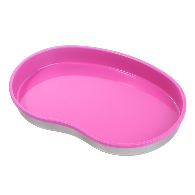 1Pcs Stainless Steel Nail Art Equipment Plate Doctor Surgical Dental Tray False Nails Dish Tools Cosmetic Storage Tray