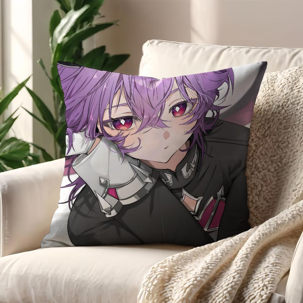 DDurin game Genshin Impact cute cushion cover For Pillow Printing Sofa Decoration Home Car Room Coffee Office Nordic Simplicity