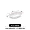 Handon Rectangular Melamine Small Plates (Pack of 5)