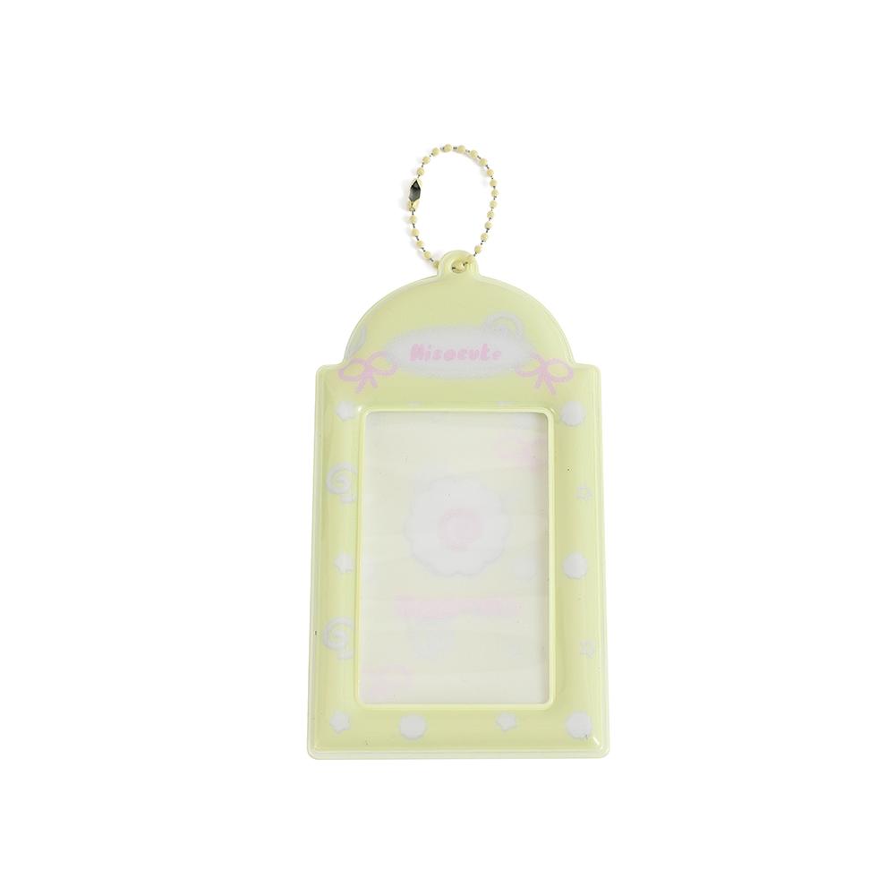 3inch Fish Cake Card Holder Kpop Pocards Protector Pendant Fashion Mini Po Album Idol Po Sleeves Keyring