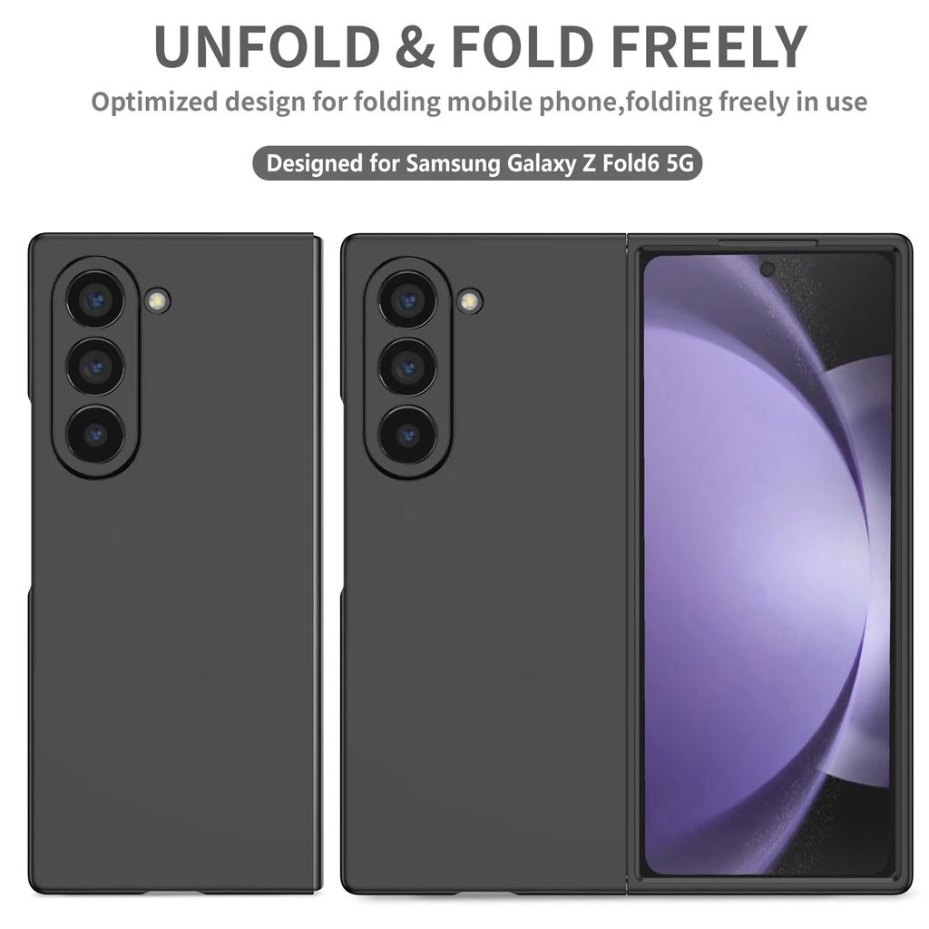 Foldable Anti-Glare Ultra Thin PC Case for Samsung Galaxy Z Fold7 5G Fold 7 Fold6 Fold5 Fold 6 5 4 3 2 Fold4 Fold3 Fold2