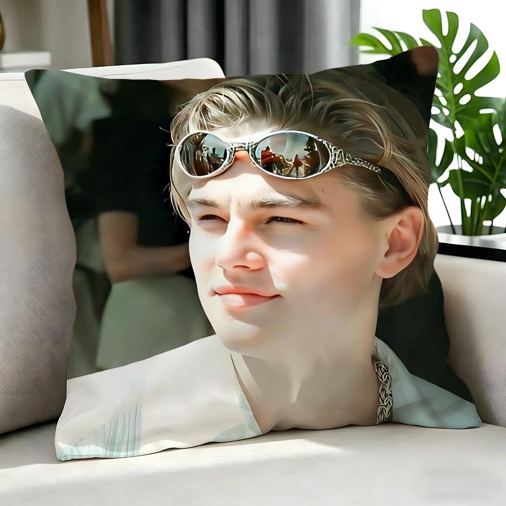 movie Leonardo DiCaprio Cushion Cover Cushion Cover Set Pcs x x x Pillowcase Decorative Sofa Home Decor