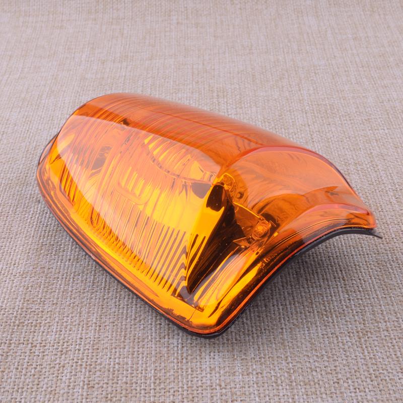 1 Pair Car Amber Lens Wing Mirror Indicator Light Lamp Cover 1847387 1847389 Fit for Ford Transit MK8 2014-2016 2017 2018
