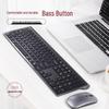 Bluetooth Wireless Keyboard & Mouse Set: Portable, Dual-Mode, for Laptop/Tablet/Office Use