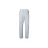 Under Armour Logo Pattern Drawstring Elastic Waist Straight-Leg Sweatpants Men Bottoms Gray 1357129-011
