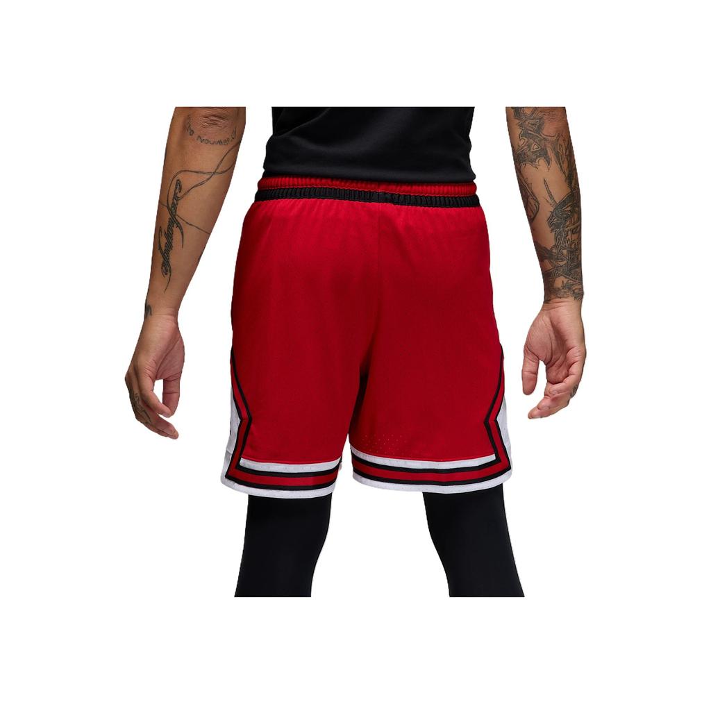 Jordan Sport Diamond Mesh Dri-Fit Shorts Red/Black/White Men Streetwear HF9910-687