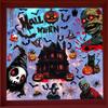 Halloween Decorations Horror Bat Ghost Static Stickers Creative Pumpkin Death Glass Stickers