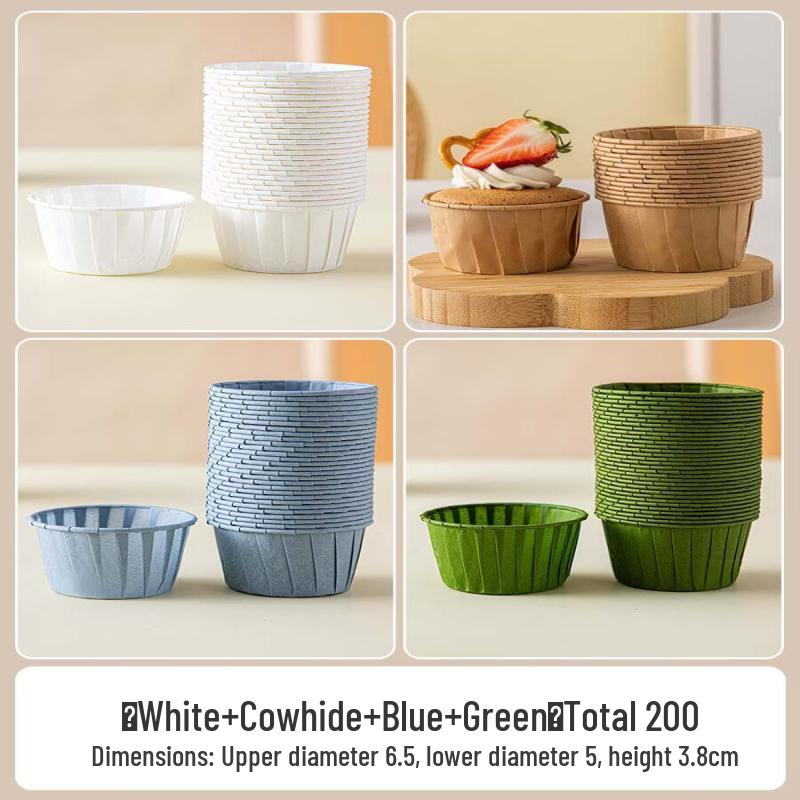 Rolled-Edge Paper Muffin & Cupcake Liners