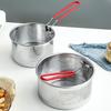 Stal Nierdzewna Smażona Siatka Koszyk do Smażenia Kuchenny Koszyk do Gotowania Patelnia Patelnia do Oleju Durszlak Łyżka do Makaronu Durszlak Frytki