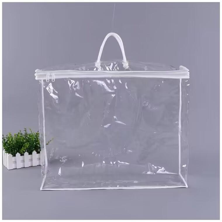 

Transparent PVC packaging bag One size