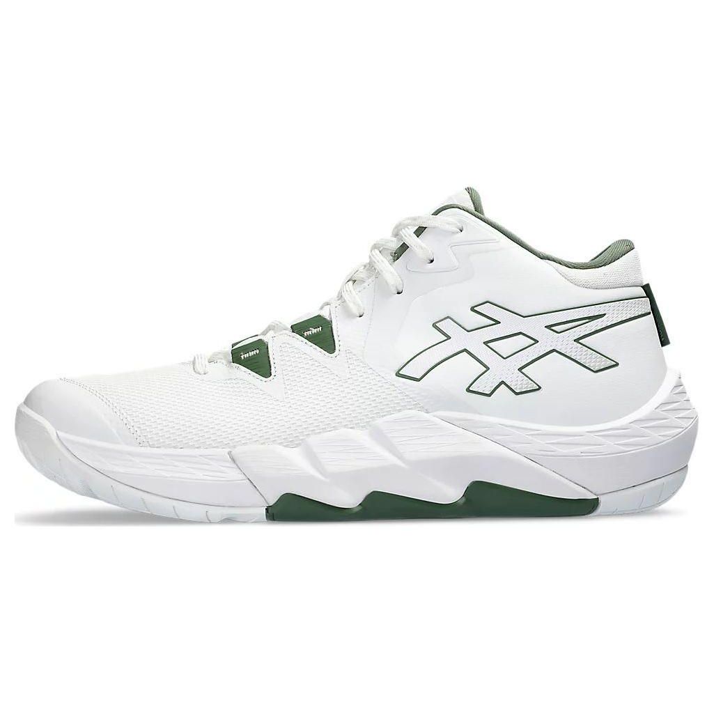 

Asics Unpre Ars 2 Кроссовки для баскетбола с низким верхом, шнуровкой и амортизацией, с круглым носком, мужские, белые, 1063A070-100 42