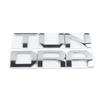 3D glossy black silver letters For Toyota TUNDRA Trunk Emblem Badge Stickers car accessories modified car sticker FE6