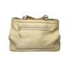 COACH leather Tote Bag leather beige Women 5056 Used