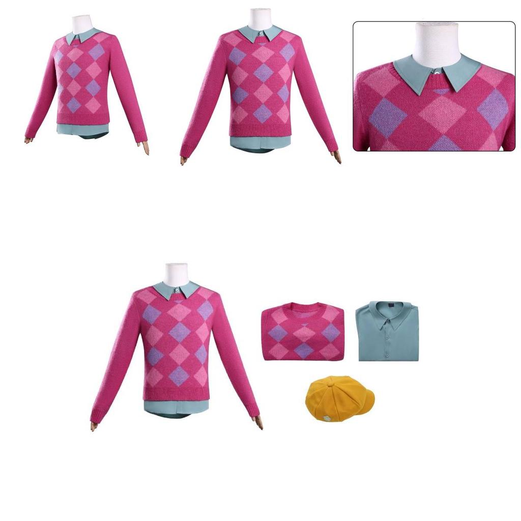 Kpop Demon Hunters Performance Outfit With Printed Pattern For Cosplay Events