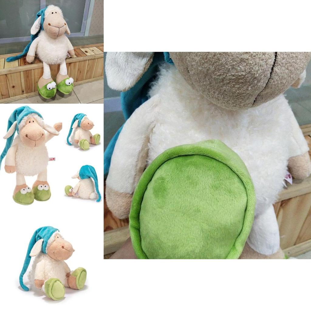 Cute Plush Hooded Sheep Doll For Kids Soft And Snuggly Sleepy Sheep Toy