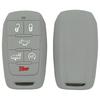 Silicone Key Case For Ram 1500 Dt / Trx / 2500 3500 Hd -, Soft Rubber Key Fob Cover Anti-Drop Protector 4/5/6 Buttons