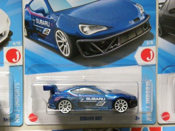 Hot Wheels Japanese Cars Mazda RX7 Subaru BRZ Nissan Skyline BNR32 Godzilla Set / GT-R 4-piece