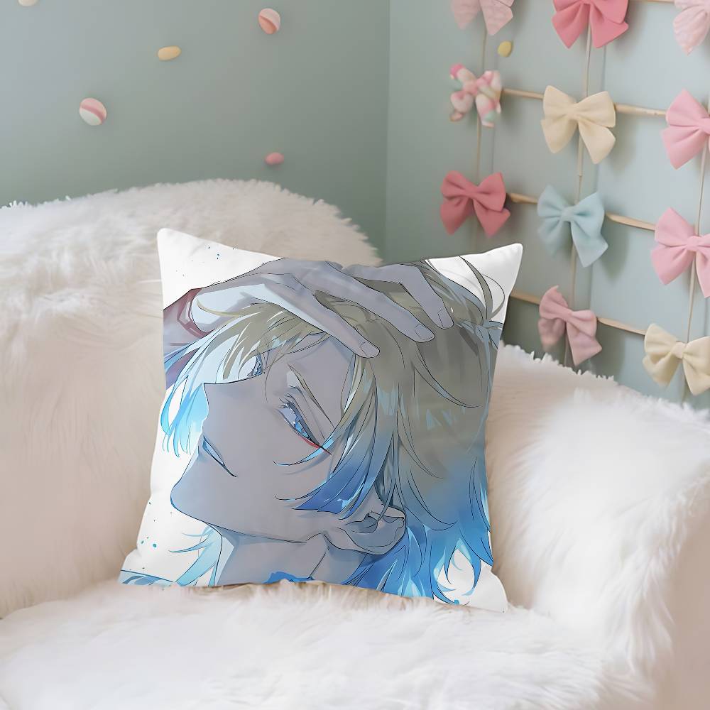 

MMichaels KKaisers Case Plush Fabric Soft Pillowcase Double Sided Print Cushion Cover Household Gifts 40x40CM(16x16in)