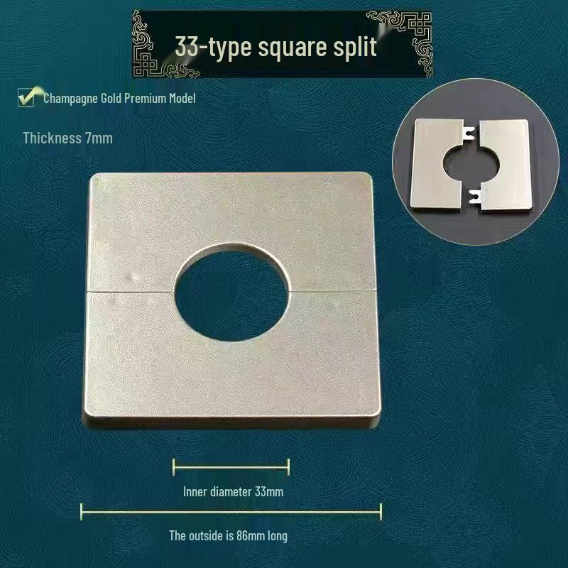 Self-Adhesive Decorative Wall Hole Cover for Faucets and Air Conditioners