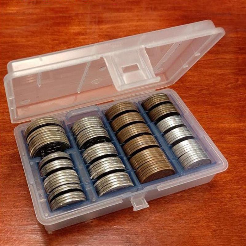 Münzbox Klare Runde Münzkapseln Aufbewahrungskapseln Vitrinen Schutz Organizer Sammlerstücke Geschenke Halter