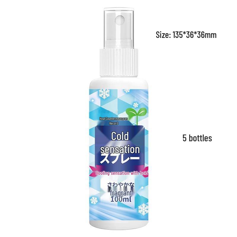 

Охлаждающий спрей Ледяная мята - Облегчение лихорадки и профилактика теплового удара для лета