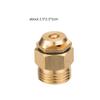 2pcs Durable Refraction Sprinkler Nozzle 180° Angle 1/2" Male Thread Garden Irrigation Accessories Copper Misting Sprinkler