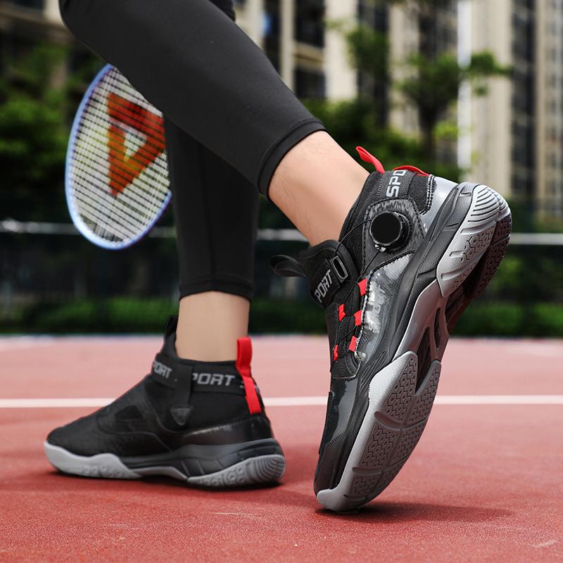 36-45 Couple Plus Size Shock-absorbing Anti Slip Wear-resistant Breathable Table Tennis Shoes Badminton Shoes Tennis Shoes