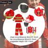 Kids Firefighter Costume Dress Up Clothes for Holiday Activities