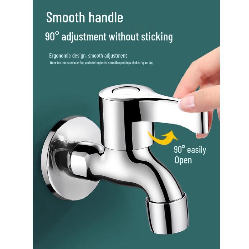 Zunchi Wandmontierter Kaltwasser-Moppbeckenhahn