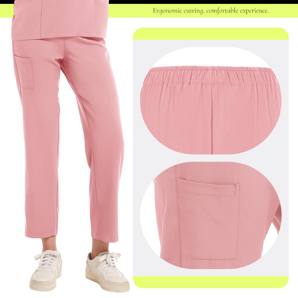 Unisex Quick-Drying Dental Clinic Scrub Suit and Surgical Gown