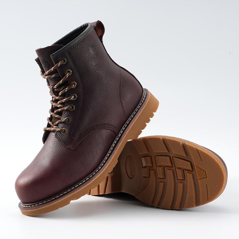 Men's Shoes Anti-smash and Anti-piercing Labor Insurance Shoes Work Shoes, High Shoes