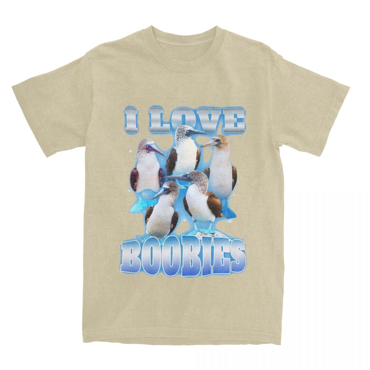 

Womens I Love Boobies Bird Meme T Shirt Accessories Funny Boobs Bird Pure Tshirt Clothes Amazing Tee Shirt Women Clothing Y2K 4XL