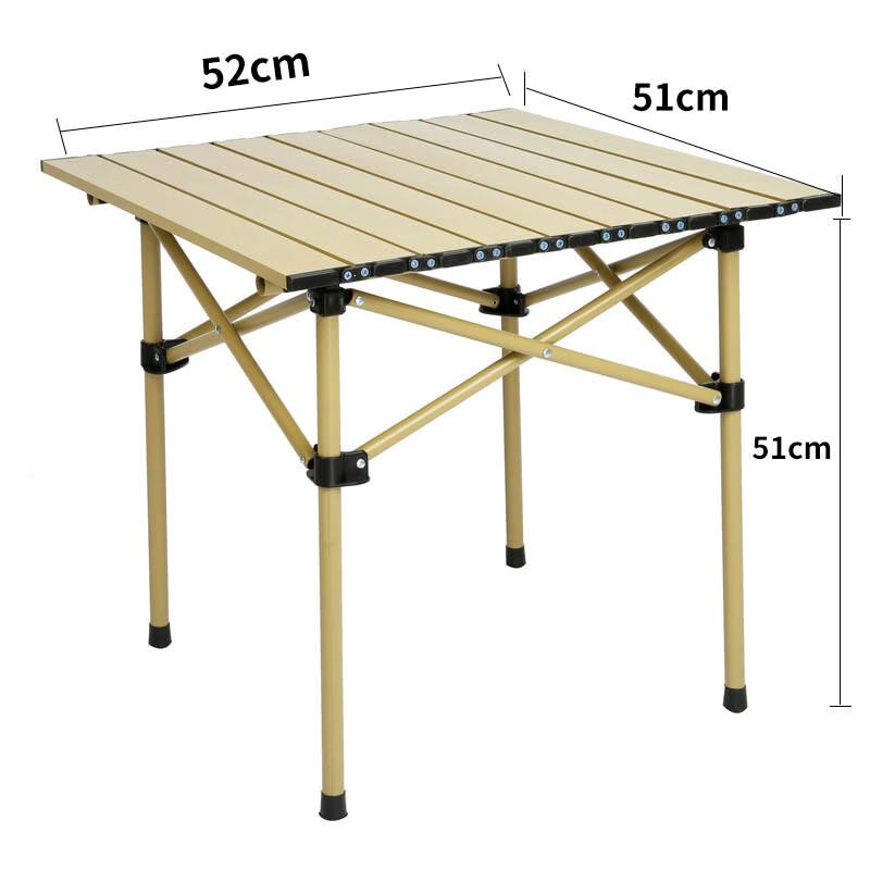 OEING Portable Camping Roll-Up Table and Chair Set