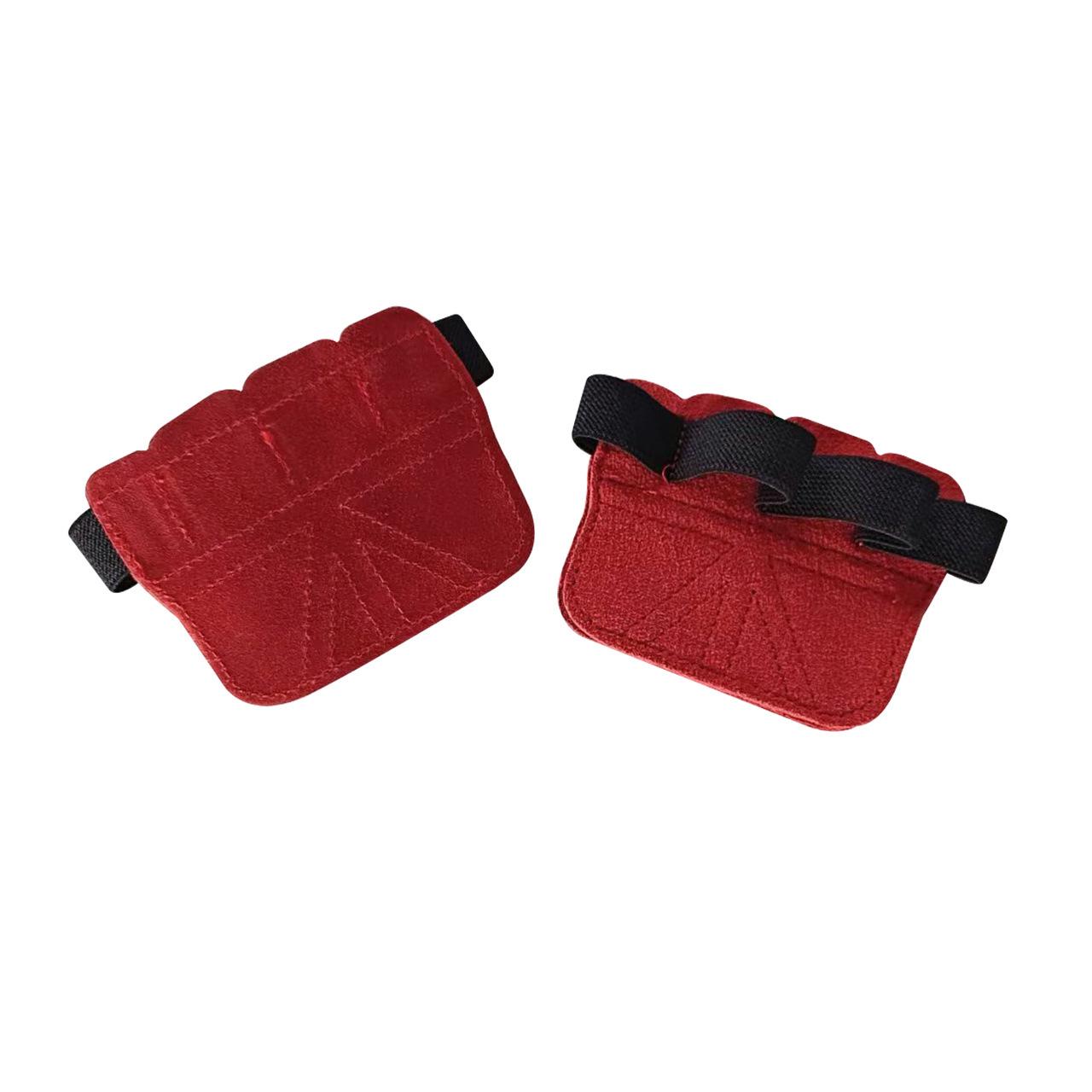 

Пояс для пауэрлифтинга и перчатки-протекторы для ладоней из коровьей кожи для мужчин и женщин - Поддержка запястий, хват для подтягиваний и становой тяги