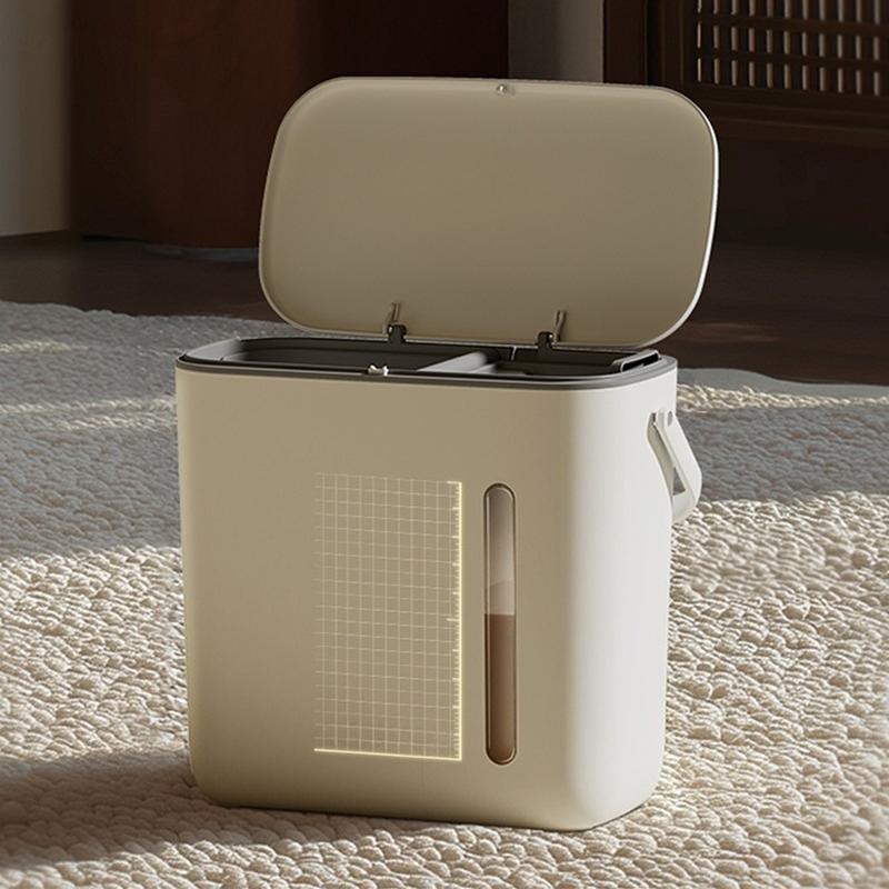 Tea Room Waste Bins Dry-wet Separation Trash Can Large Capacity Waterproof Drain Bucket Modern Kitchen Filter Garbage Can