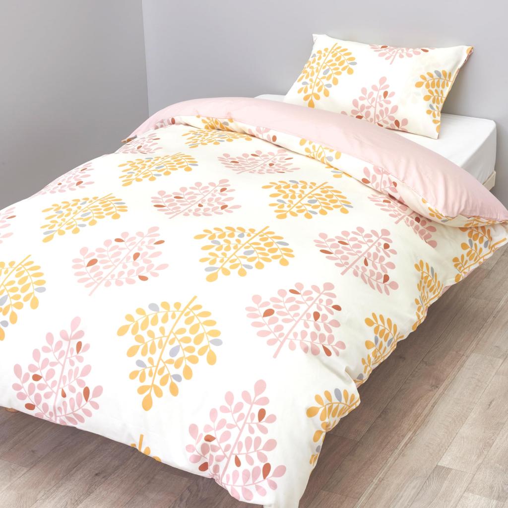 Nishikawa Mee Cover Change and Duvet Cover Double Size Washable Comforter Cover Smooth Cotton That Feels Good On the Skin 8 Snap Hooks That Just Snap