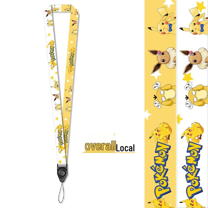 Lanyard Nero Multifunzionale Personalizzato Creativo con Porta Badge Separato per Badge Identificativi dei Dipendenti.