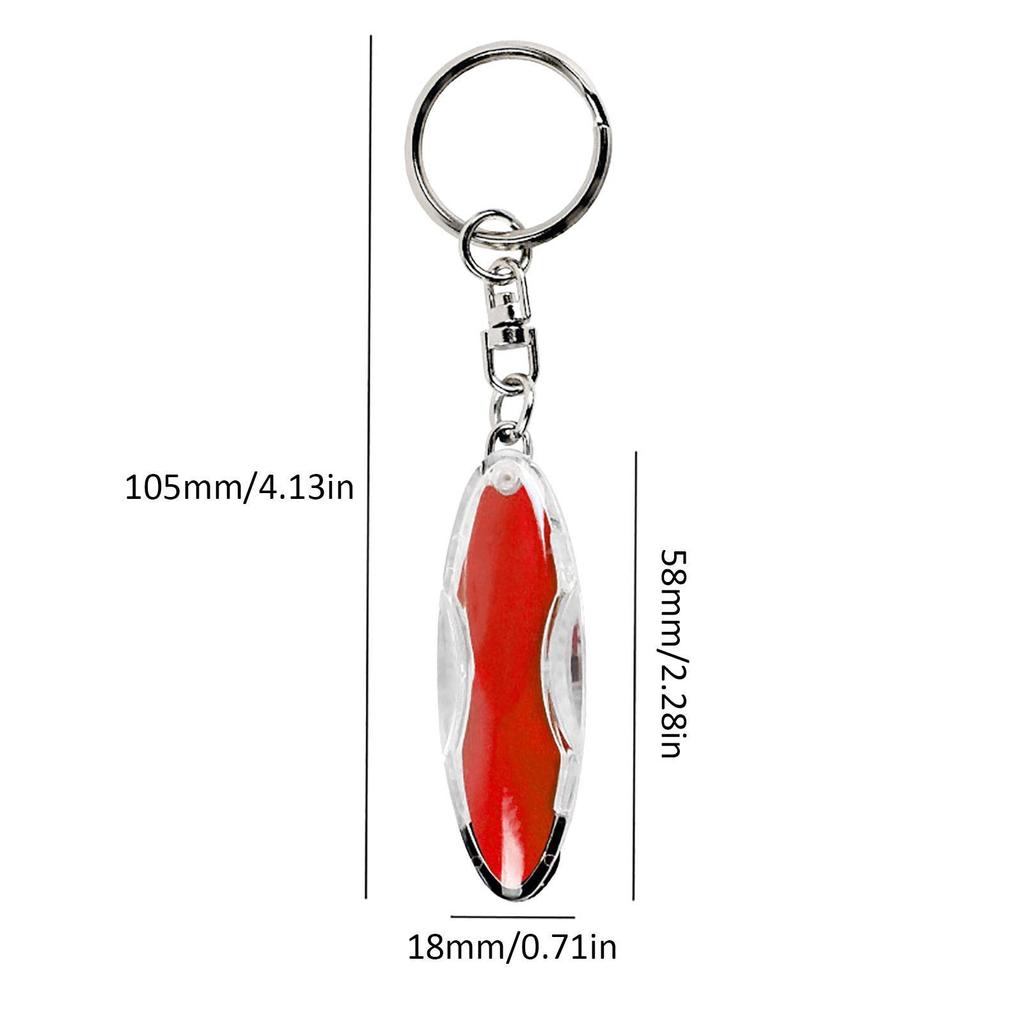 Car Electrostatic Releaser | Reusable Conductive Discharge ESD Keychain,LED Light Electrostatic Discharge for Daily