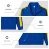 Mens Loose Fit Zip Up Stand Collar Sport Jacket