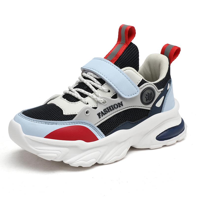 Kids' Sports Sneakers - Spring/Summer 2025 New Arrival - Mesh, Trendy, Mid-to-Large Boys' Sizes