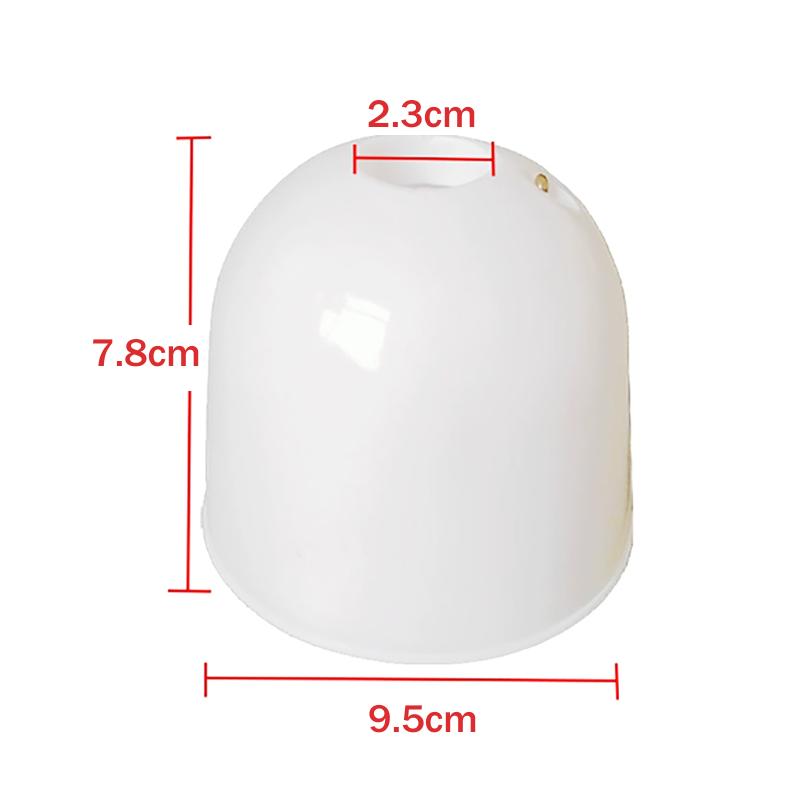 

2 шт. Аксессуары для потолочного вентилятора Абажур Резиновая крышка Замены Отверстие 23 мм Белый цвет Легкая установка Широкая совместимость A2