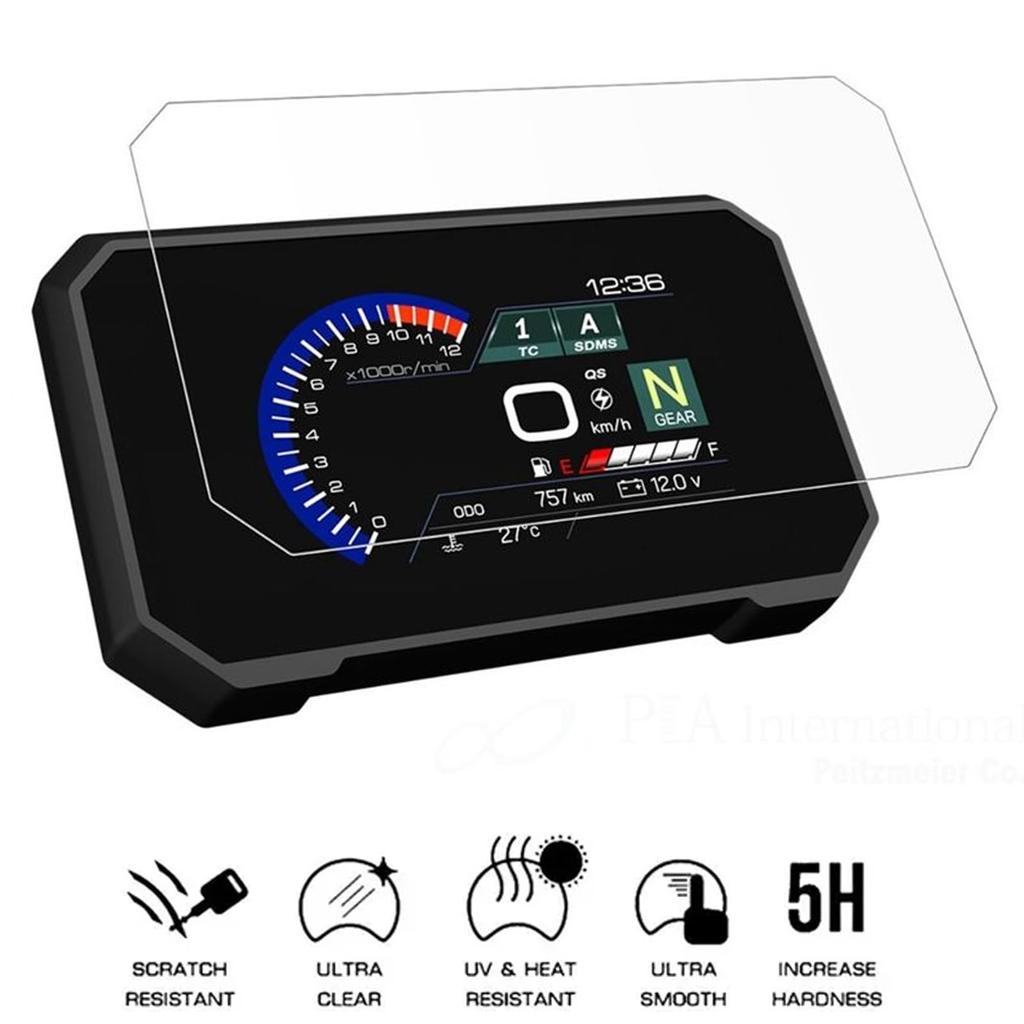 LEDISHUN Motorcycle Meter Protection Film Suzuki V Strom 1050/DE (2023~)