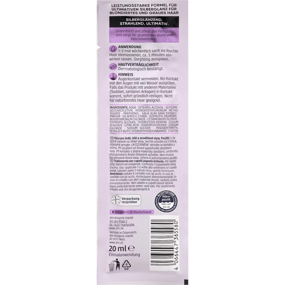 DM Balea Farbkorrektur Silber Glanz Professional Conditioner 20ml