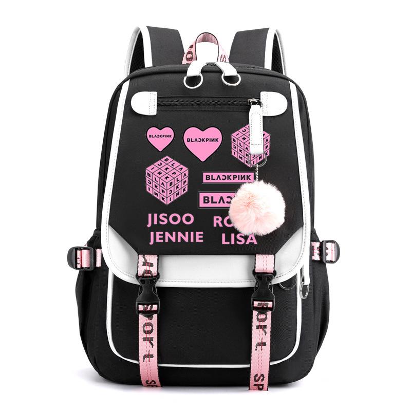 Peripheral Printing Student Schoolbag Outdoor Travel Leisure Backpack Computer Bag