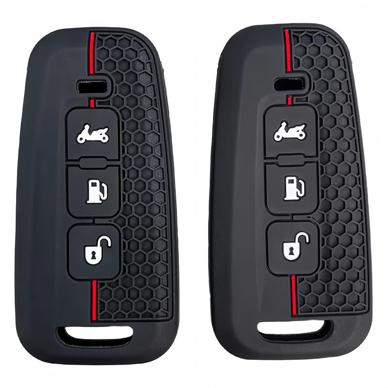 Custodia Portachiavi in Silicone per Moto per Piaggio Beverly 400 Beverly400 Cover Remota Guscio Portachiavi Accessori