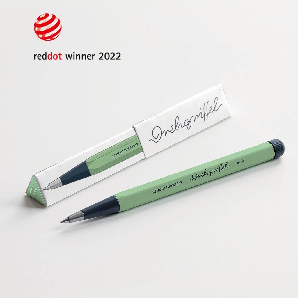 Leuchtturm Mechanical Pencil Dreg Reful 2 Port Red 366189 Officially Imported 0.7 No.